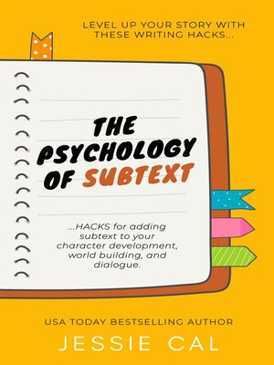cover image of The Psychology of Subtext